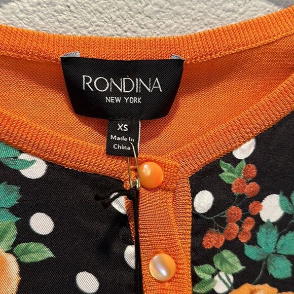 Rondina New York Cardigan Sz XS‎ NWT - Picture 4 of 5